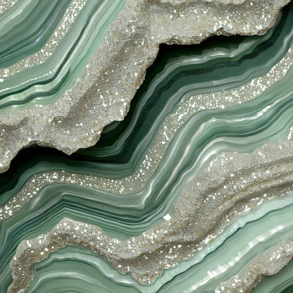SAGE AGATE GLAM - MULTIPLE VARIATIONS