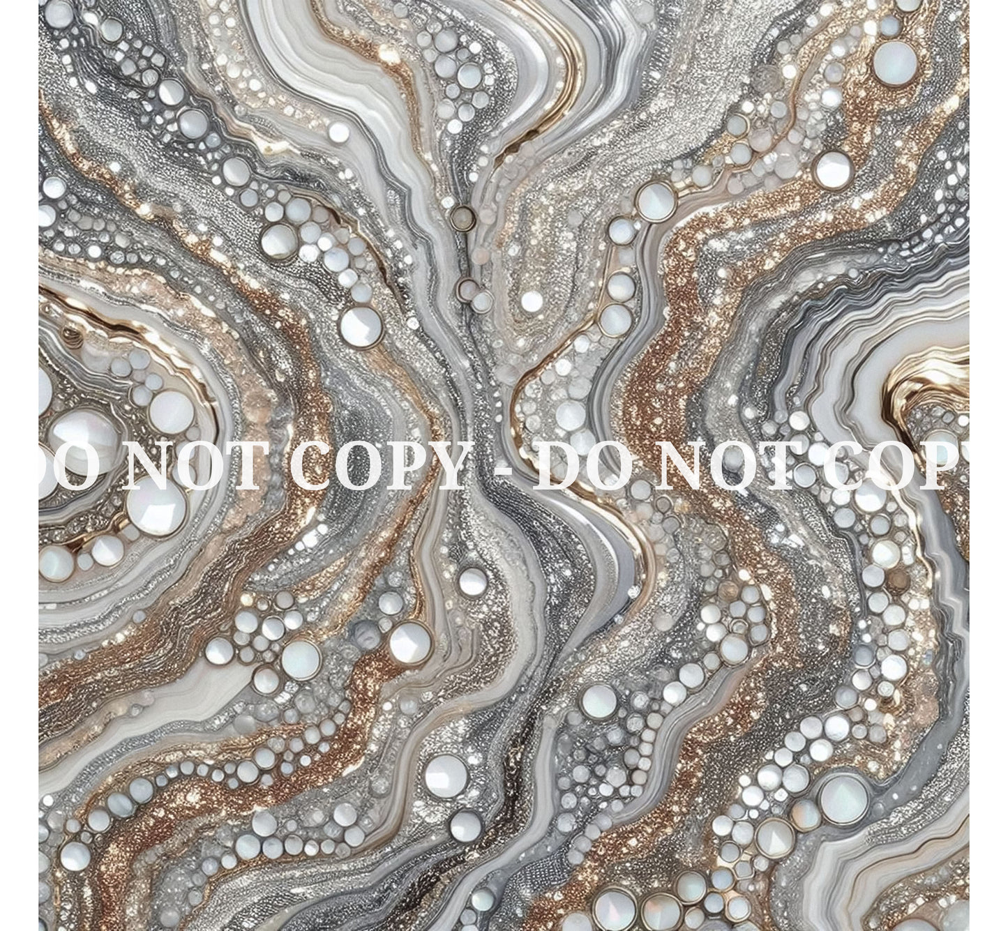 SILVER JEWELED AGATE PATTERN VINYL - MULTIPLE VARIATIONS