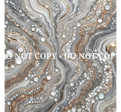 SILVER JEWELED AGATE PATTERN VINYL - MULTIPLE VARIATIONS