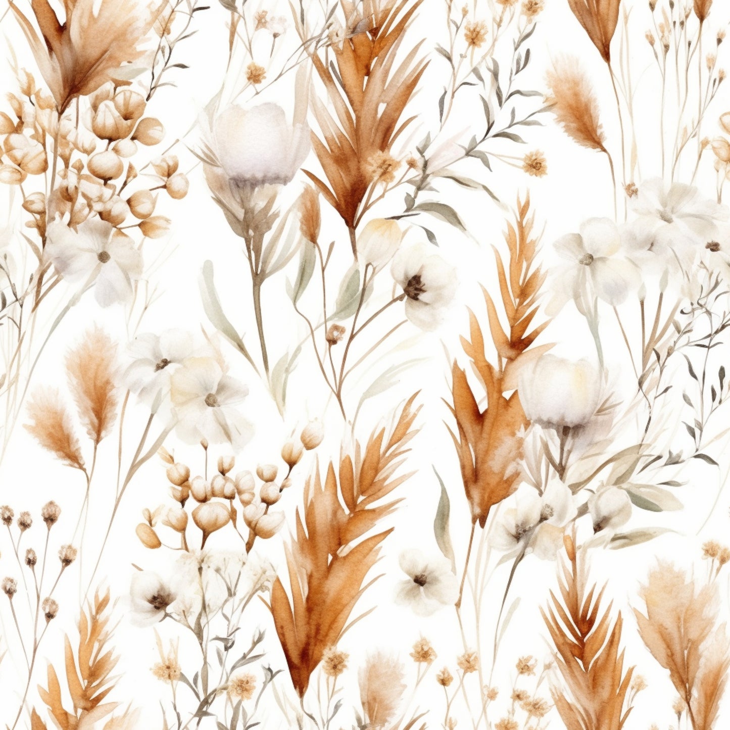 WHEAT FLORAL 6