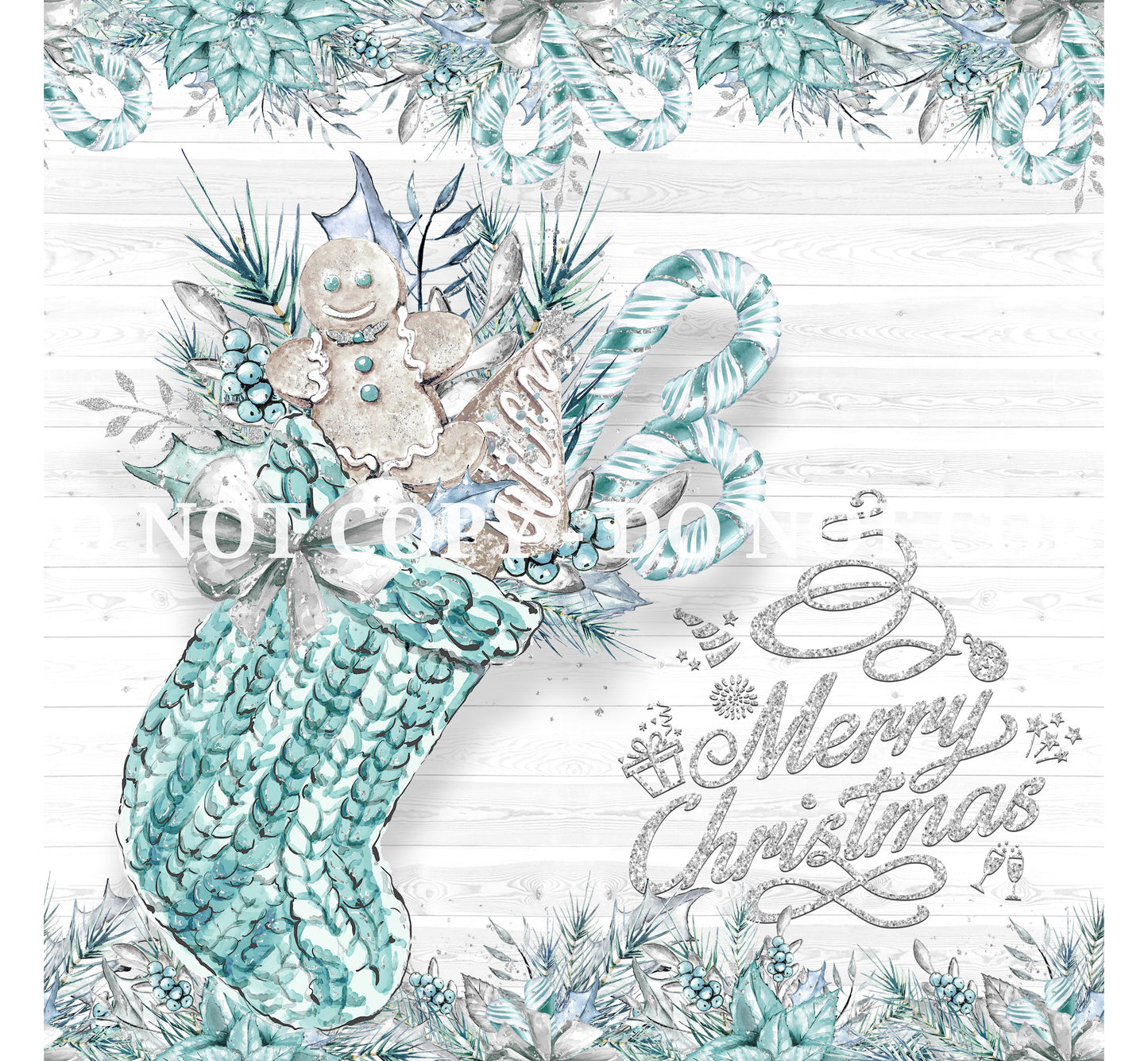 AQUA CHRISTMAS VINYL  - MULTIPLE VARIATIONS