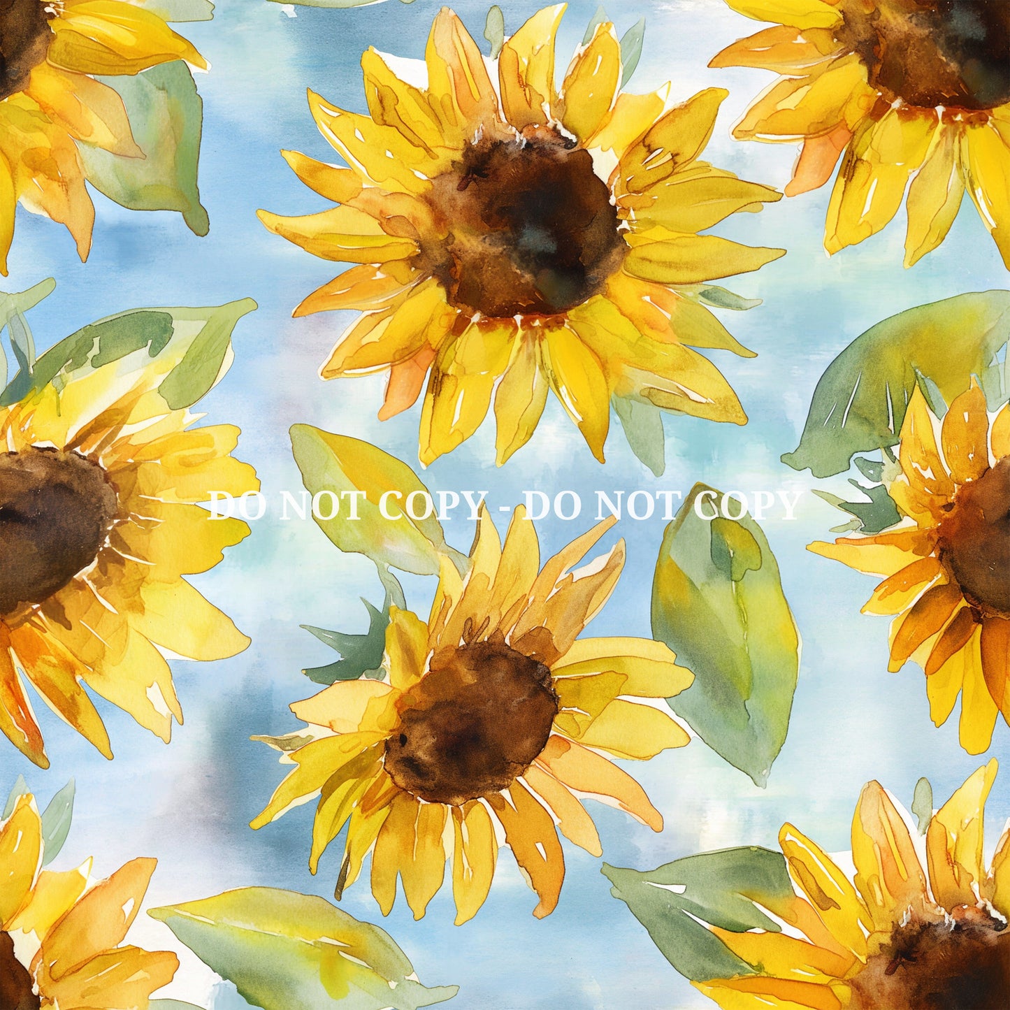 SUNFLOWER PATTERN VINYL - MULTIPLE VARIATIONS