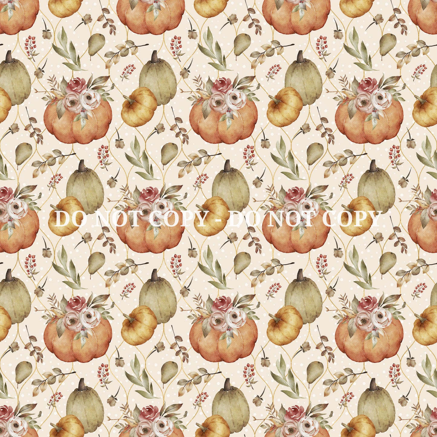 HELLO AUTUMN PATTERN VINYL - MULTIPLE VARIATIONS