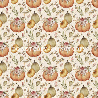 HELLO AUTUMN PATTERN VINYL - MULTIPLE VARIATIONS