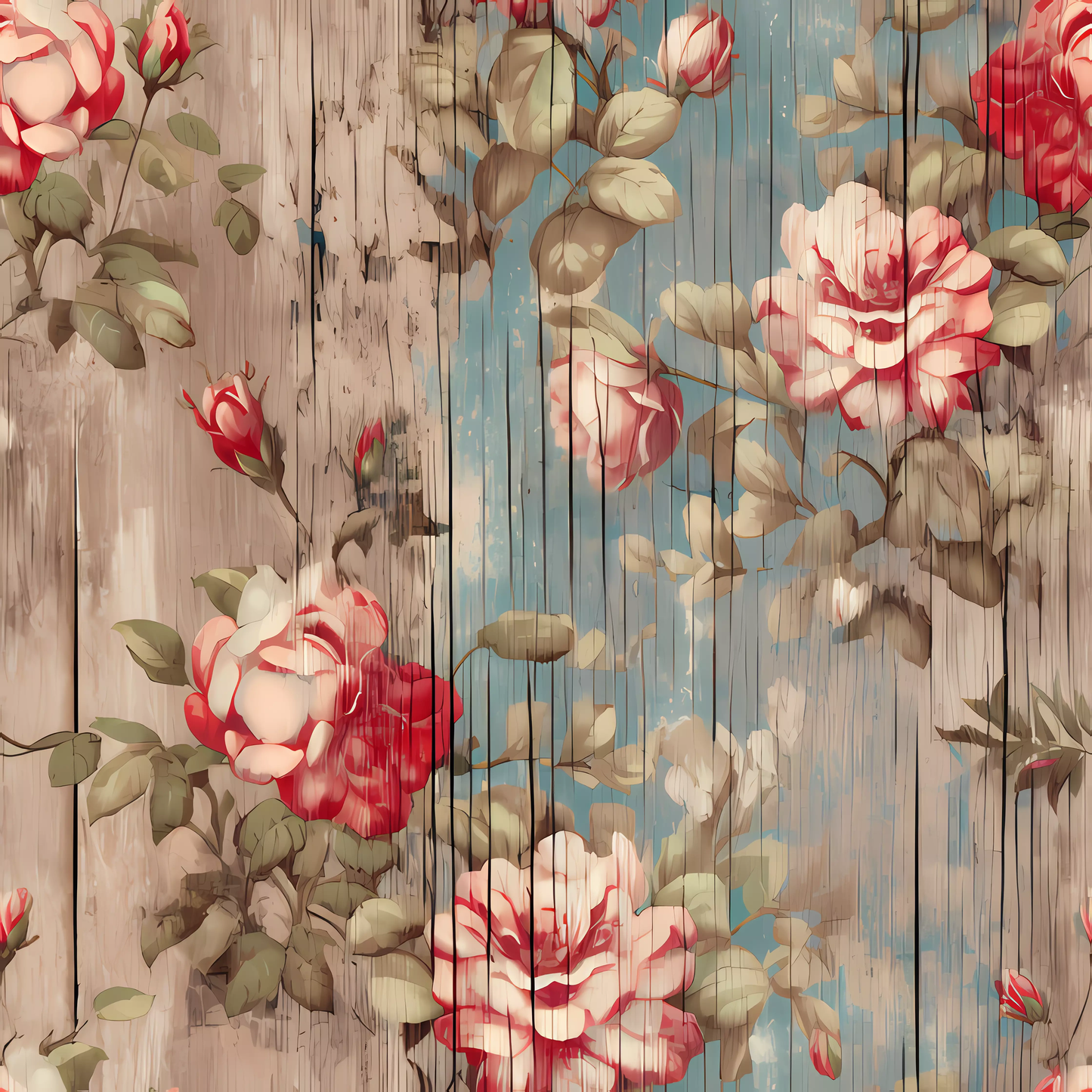 VINTAGE SHABBY CHIC VINYL - MULTIPLE VARIATIONS