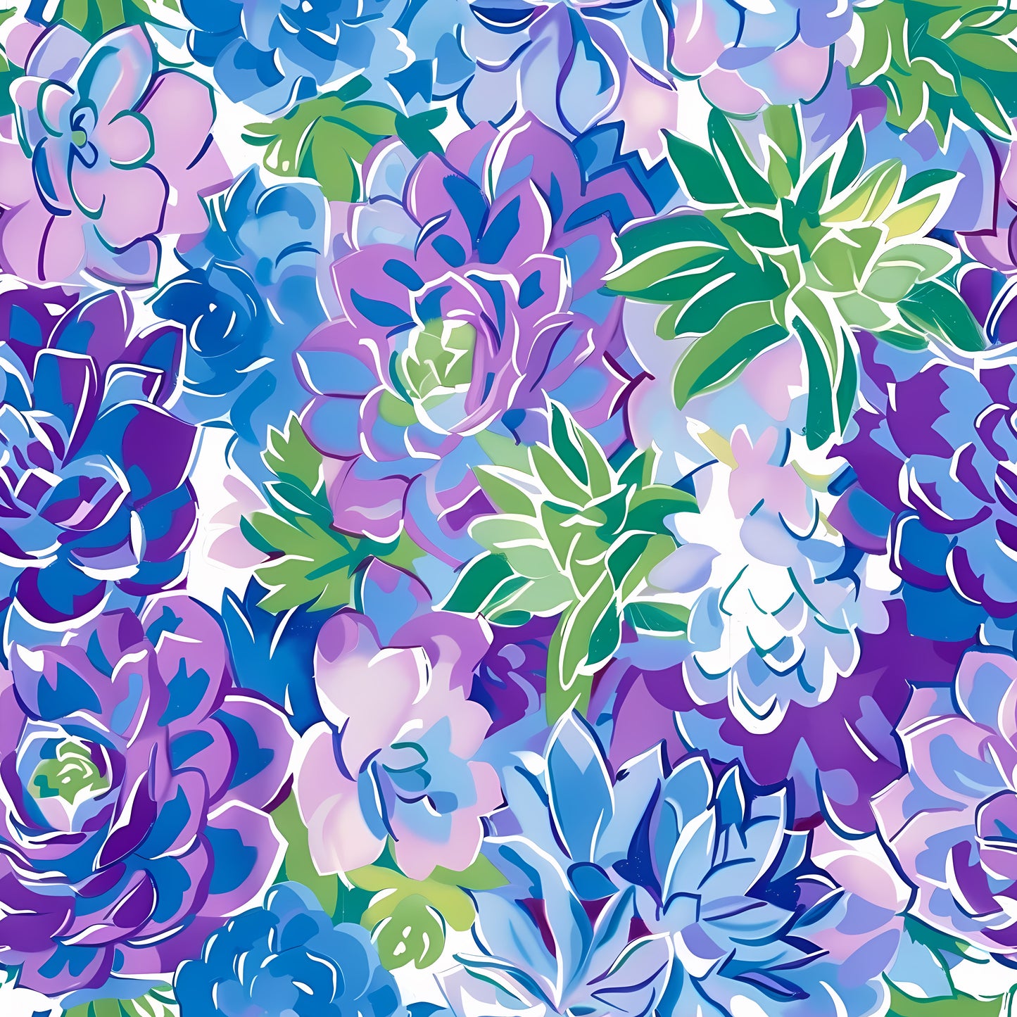 PREPPY SUCCULENTS - MULTIPLE VARIATIONS