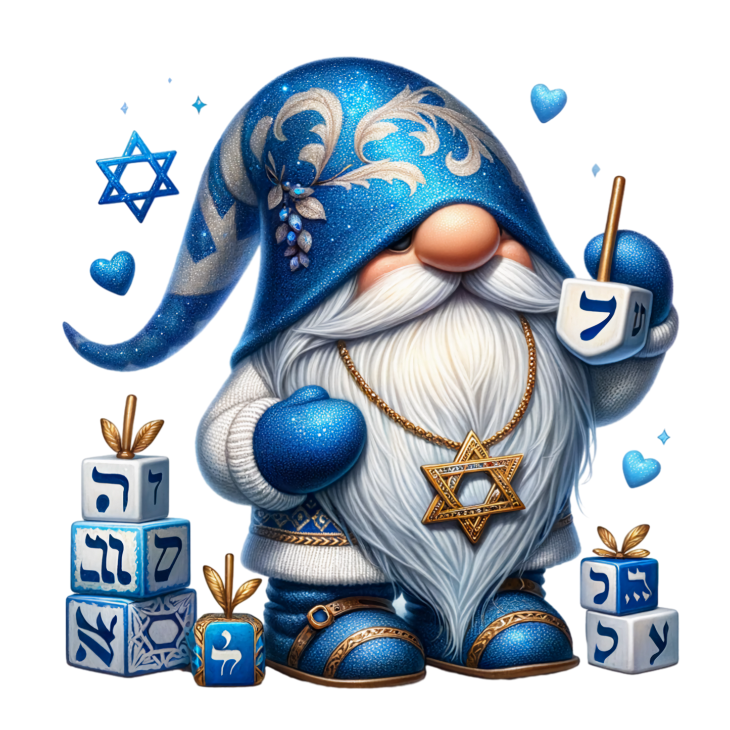 HANUKKAH GNOMES - Decals