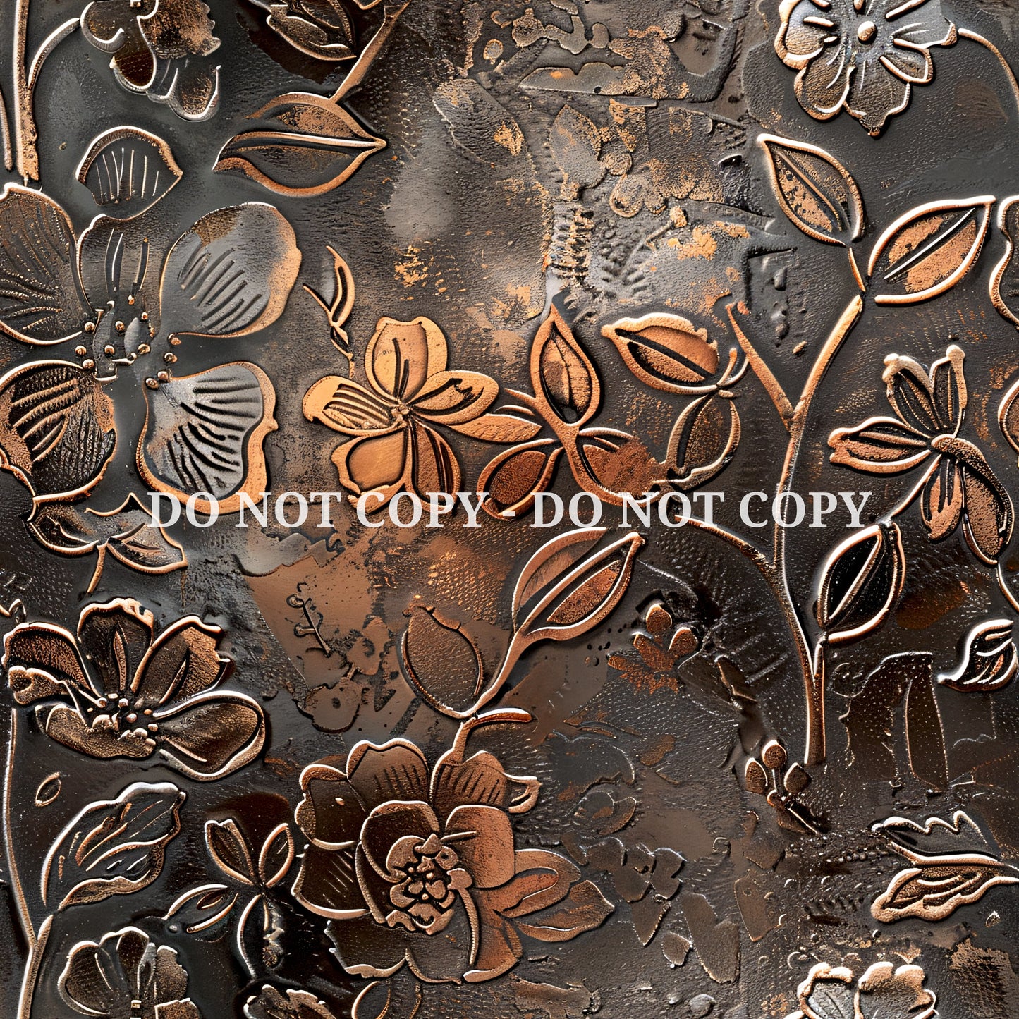 EMBOSSED FLORAL METAL - MULTIPLE VARIATIONS