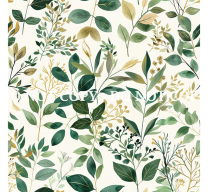 BOTANICAL ELEGANCE PATTERN VINYL - MULTIPLE VARIATIONS