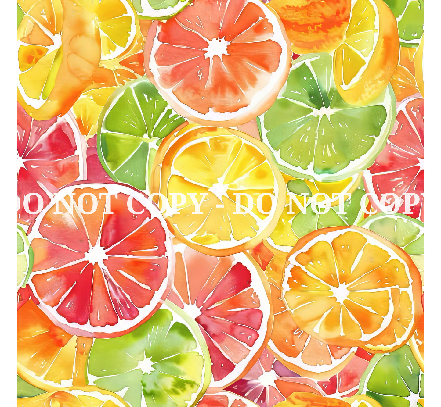 SLICES OF CITRUS PATTERN VINYL - MULTIPLE VARIATIONS