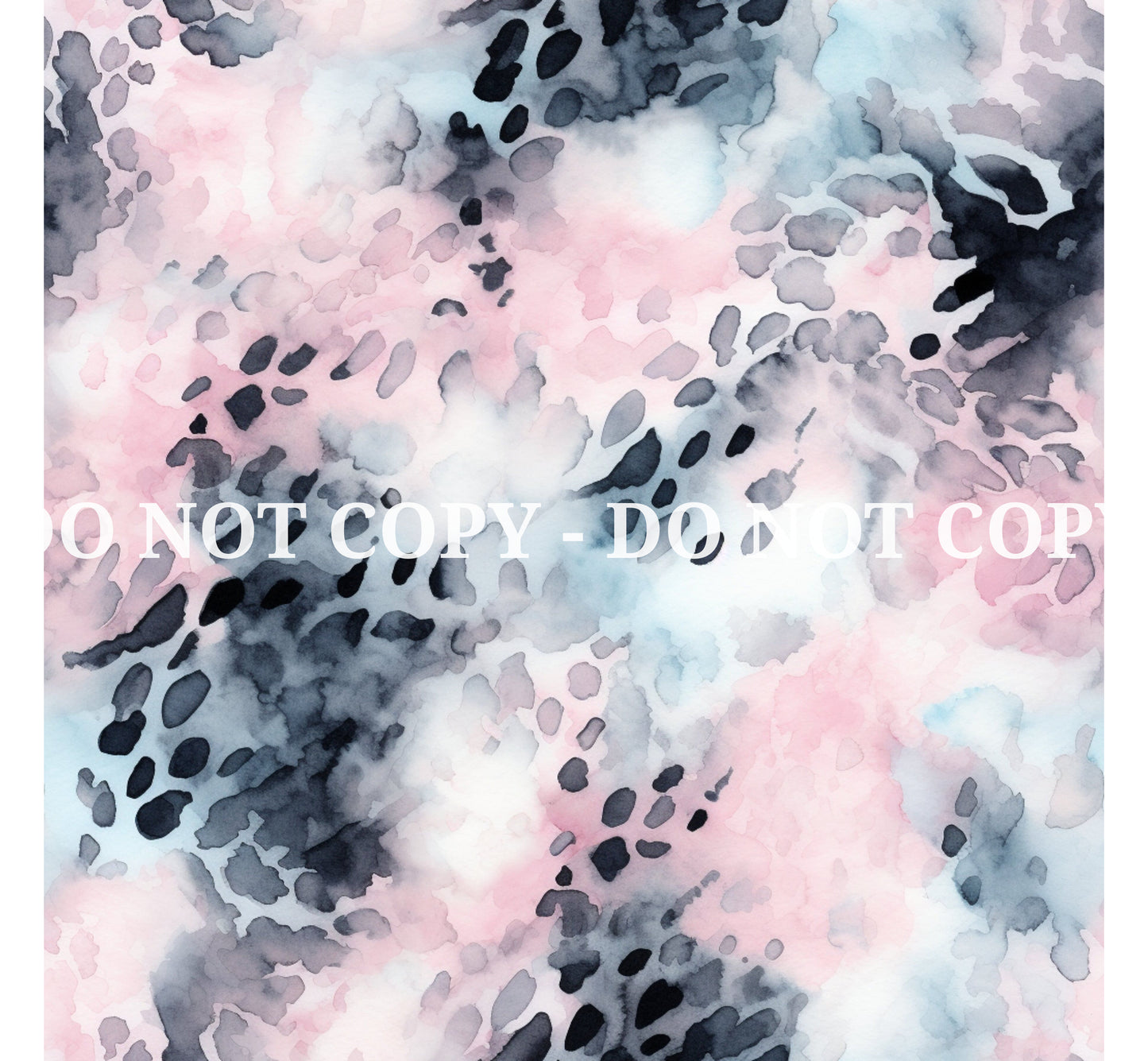 COTTON CANDY LEOPARD PATTERN VINYL - MULTIPLE VARIATIONS