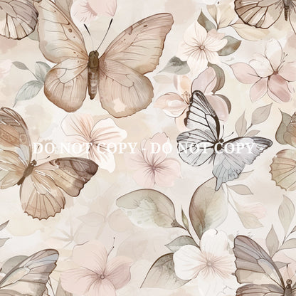 WATERCOLOR FAIRYTALE PATTERN VINYL - MULTIPLE VARIATIONS