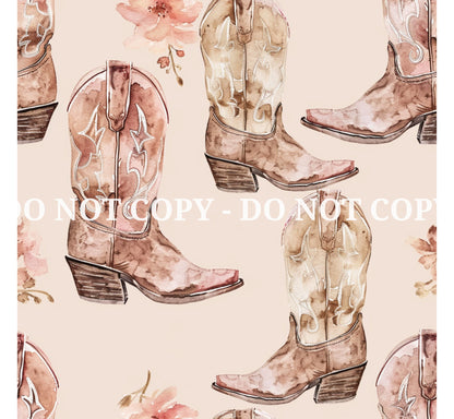 SPRING WESTERN PATTERN VINYL - MULTIPLE VARIATIONS