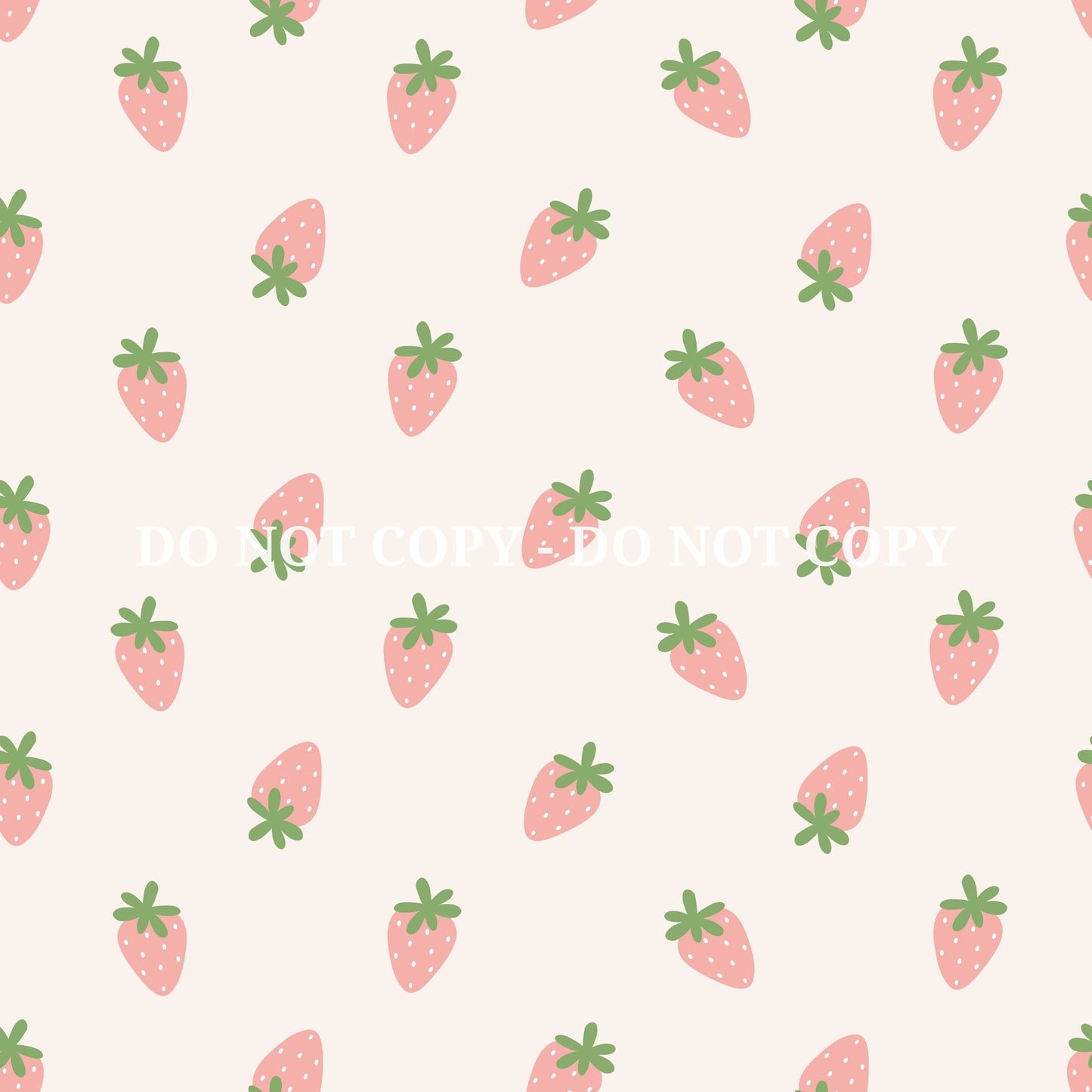 STRAWBERRY DAISY PATTERN VINYL - MULTIPLE VARIATIONS