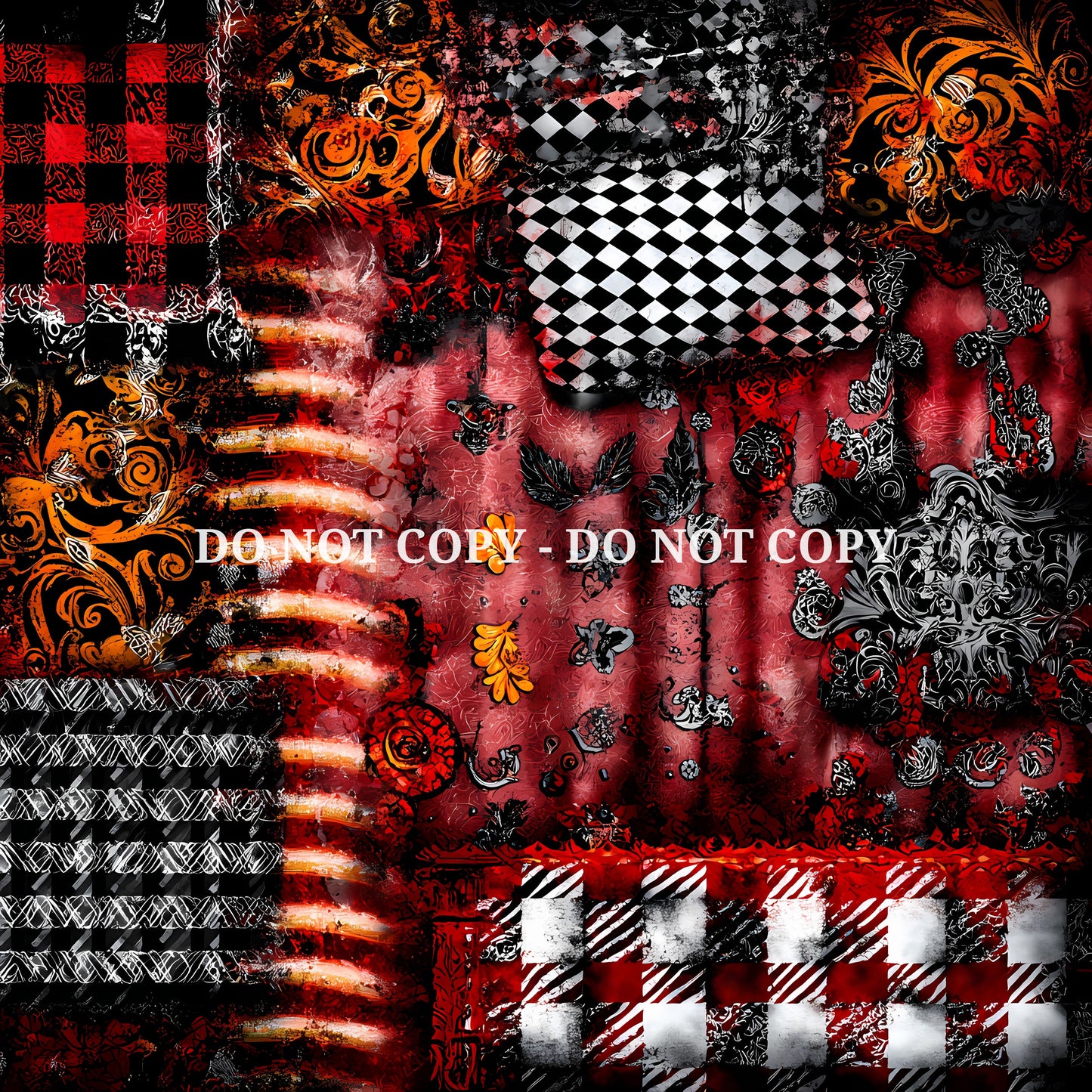 CRIMSON MIXED MEDIA - MULTIPLE VARIATIONS