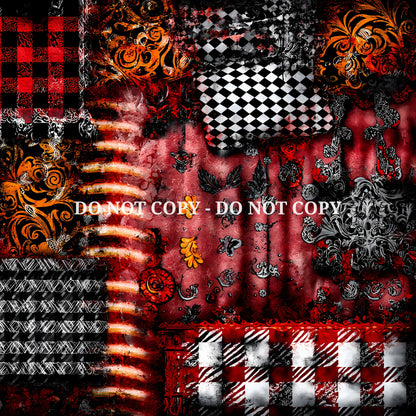 CRIMSON MIXED MEDIA - MULTIPLE VARIATIONS