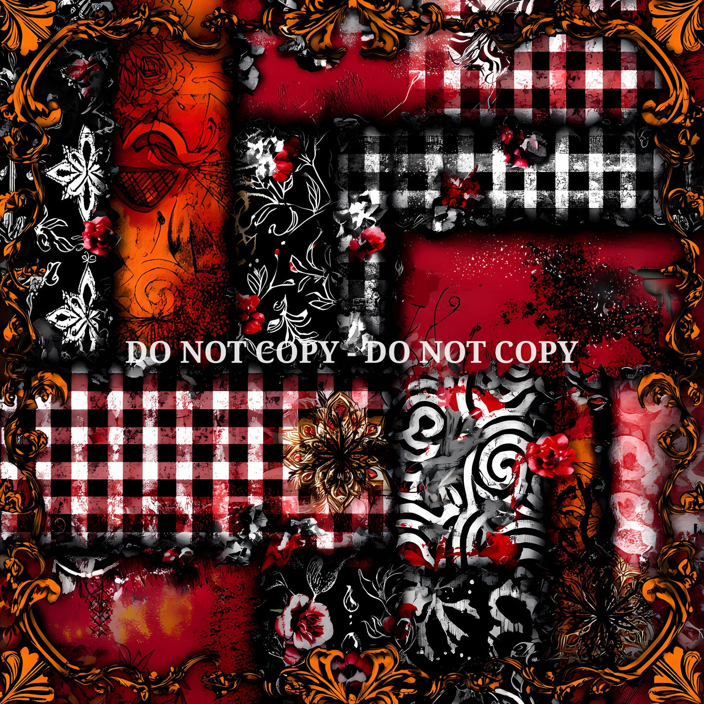 CRIMSON MIXED MEDIA - MULTIPLE VARIATIONS