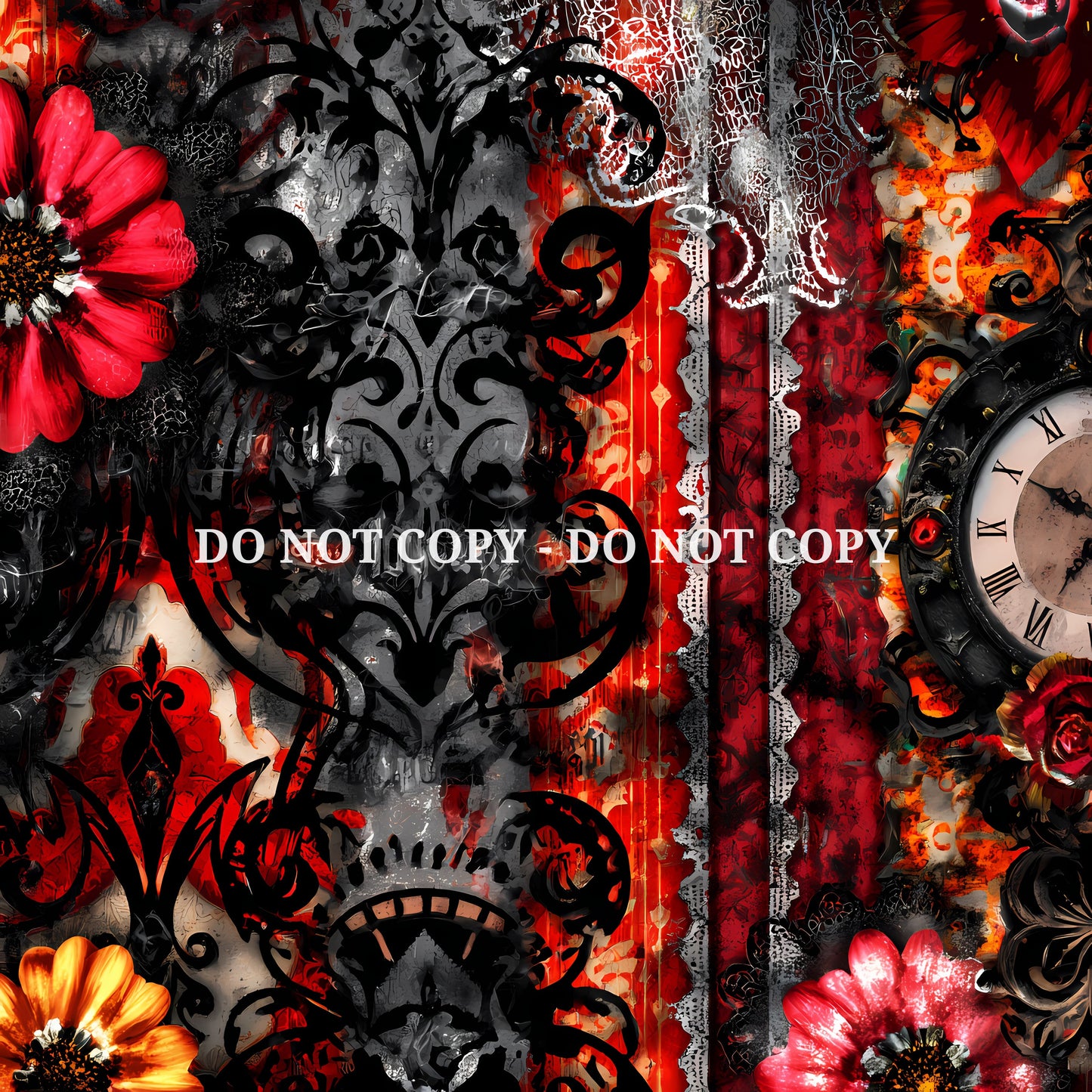 CRIMSON MIXED MEDIA - MULTIPLE VARIATIONS