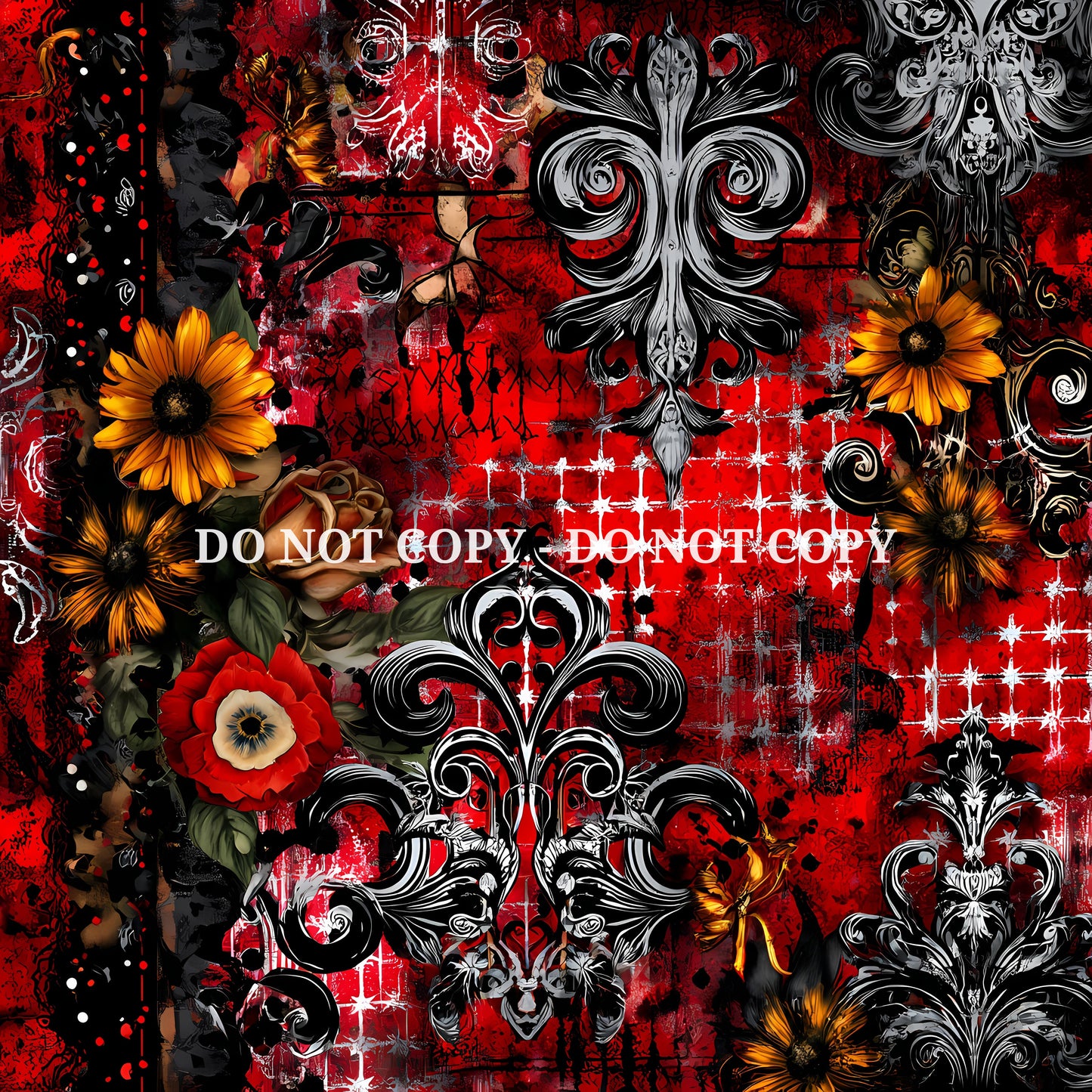 CRIMSON MIXED MEDIA - MULTIPLE VARIATIONS