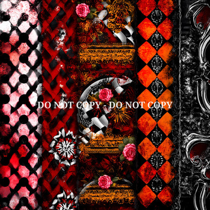 CRIMSON MIXED MEDIA - MULTIPLE VARIATIONS