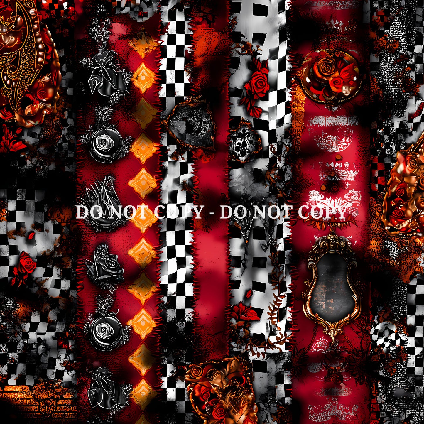 CRIMSON MIXED MEDIA - MULTIPLE VARIATIONS