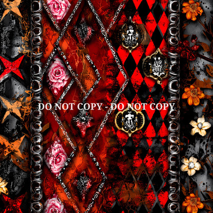 CRIMSON MIXED MEDIA - MULTIPLE VARIATIONS