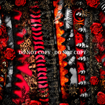 CRIMSON MIXED MEDIA - MULTIPLE VARIATIONS