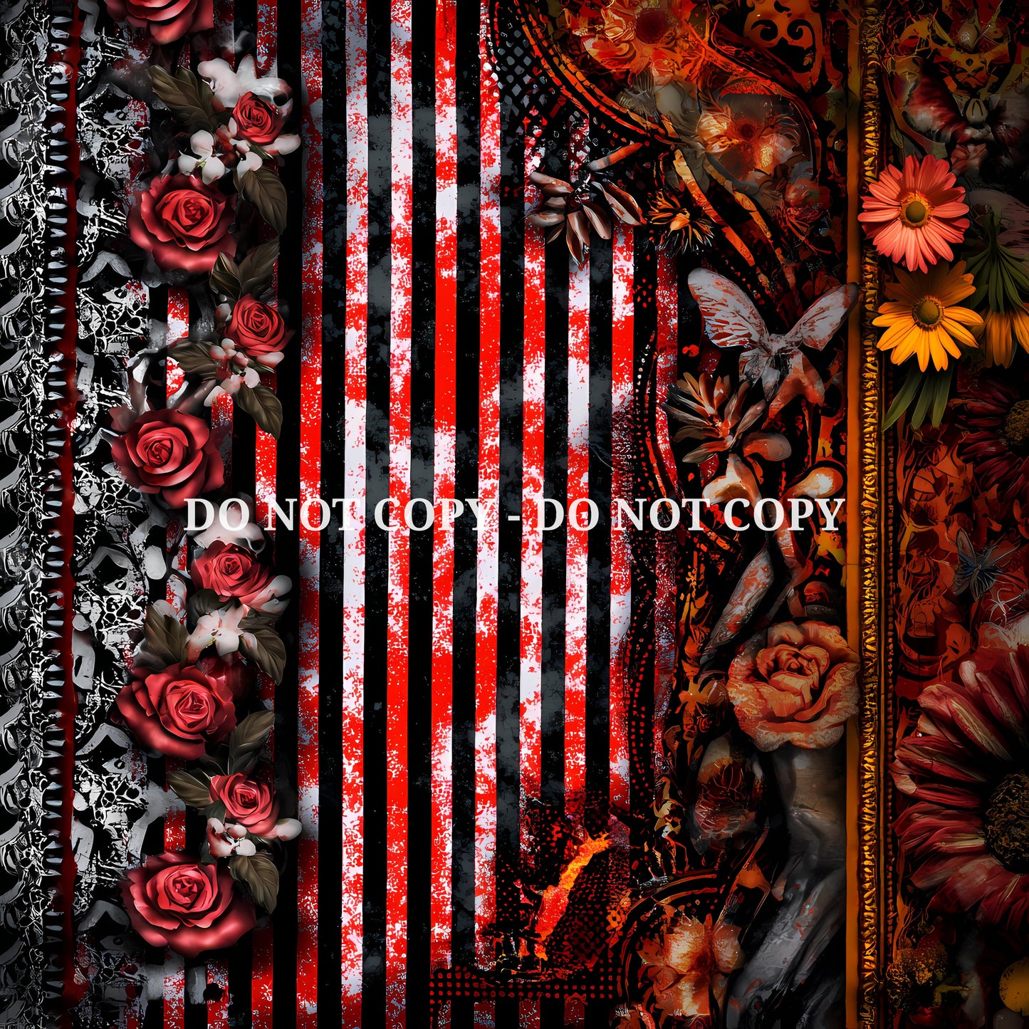 CRIMSON MIXED MEDIA - MULTIPLE VARIATIONS