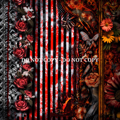 CRIMSON MIXED MEDIA - MULTIPLE VARIATIONS