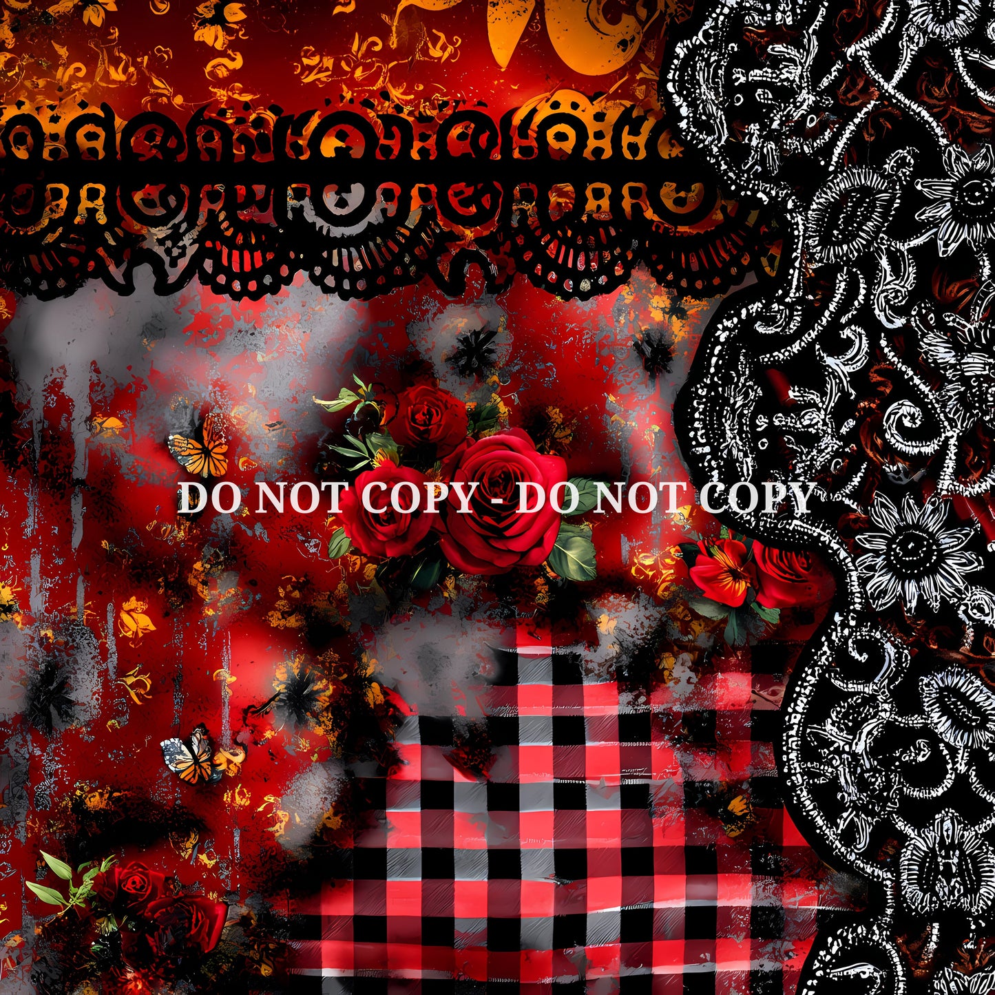 CRIMSON MIXED MEDIA - MULTIPLE VARIATIONS