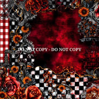 CRIMSON MIXED MEDIA - MULTIPLE VARIATIONS