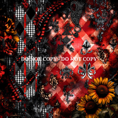 CRIMSON MIXED MEDIA - MULTIPLE VARIATIONS