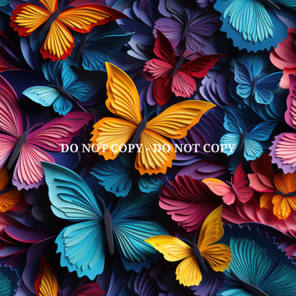 3D BUTTERFLIES - MULTIPLE VARIATIONS
