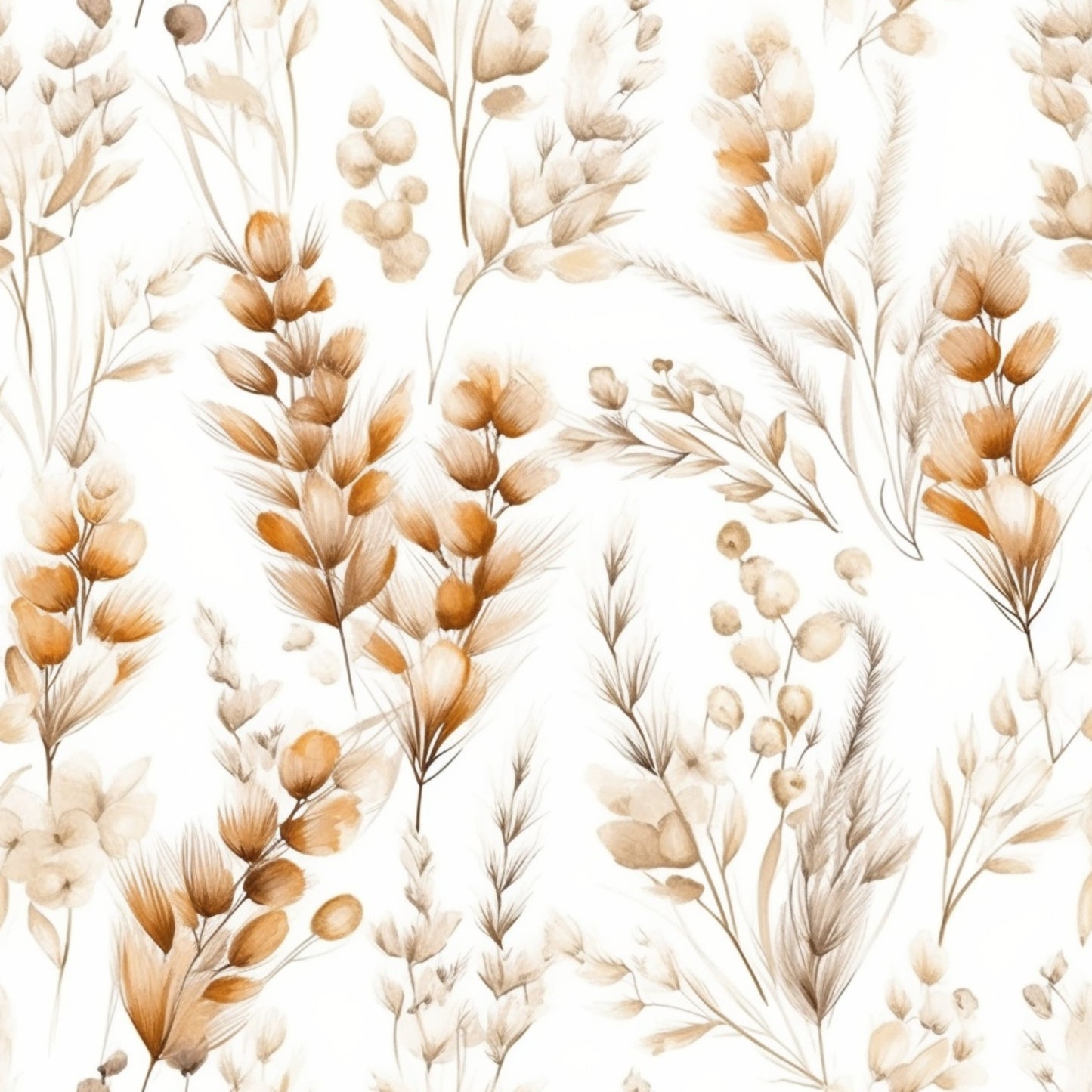 WHEAT FLORAL 7