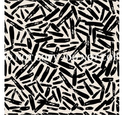 BLACK AND IVORY PATTERN VINYL - MULTIPLE VARIATIONS