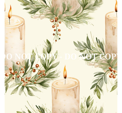 COZY CHRISTMAS PATTERN VINYL - MULTIPLE VARIATIONS