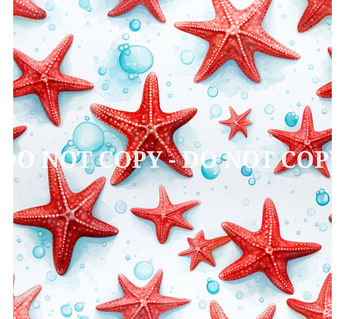 NAUTICAL WATERCOLOR PATTERN VINYL - MULTIPLE VARIATIONS