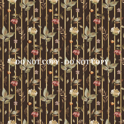 HELLO AUTUMN PATTERN VINYL - MULTIPLE VARIATIONS