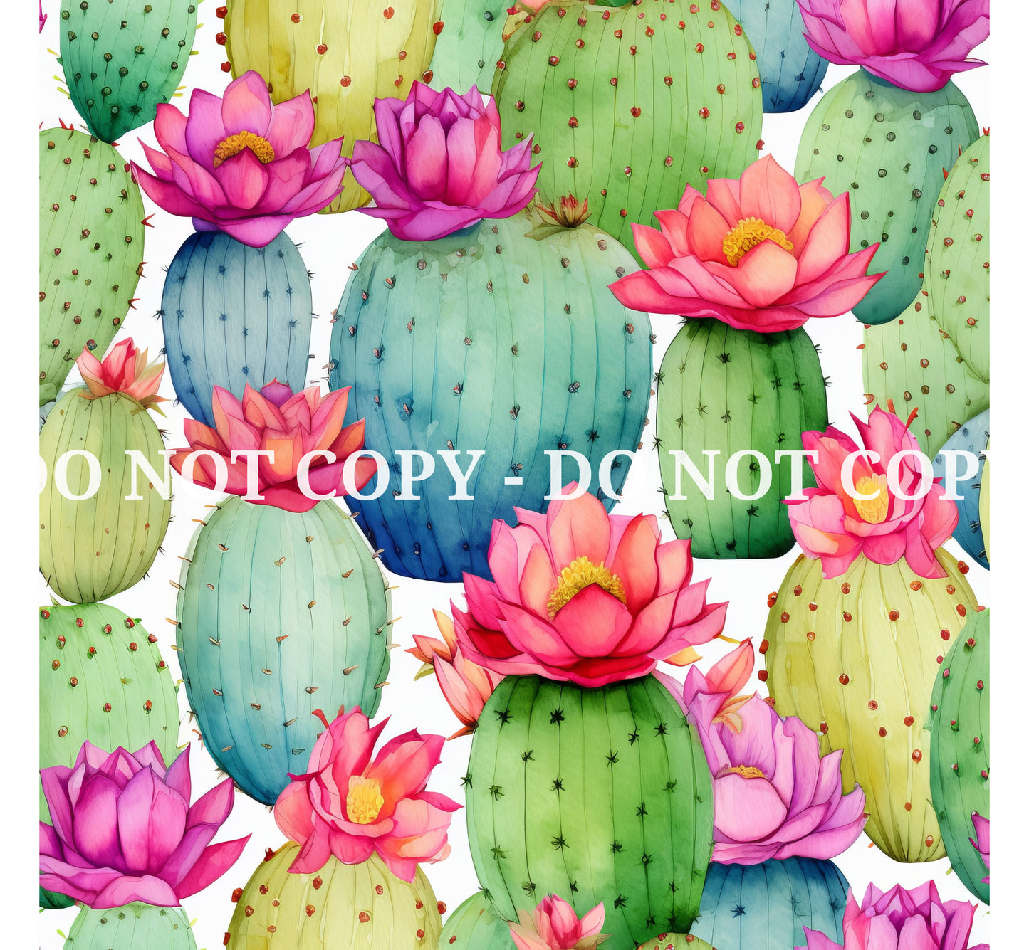 CACTUS DELIGHT PATTERN VINYL - MULTIPLE VARIATIONS