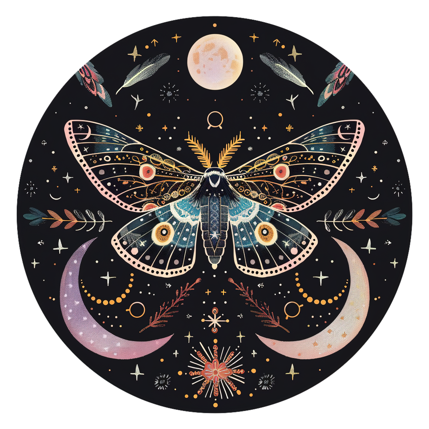 MOON MOTH - Decals