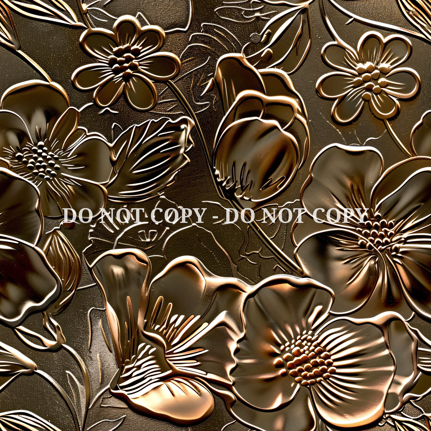 EMBOSSED FLORAL METAL - MULTIPLE VARIATIONS