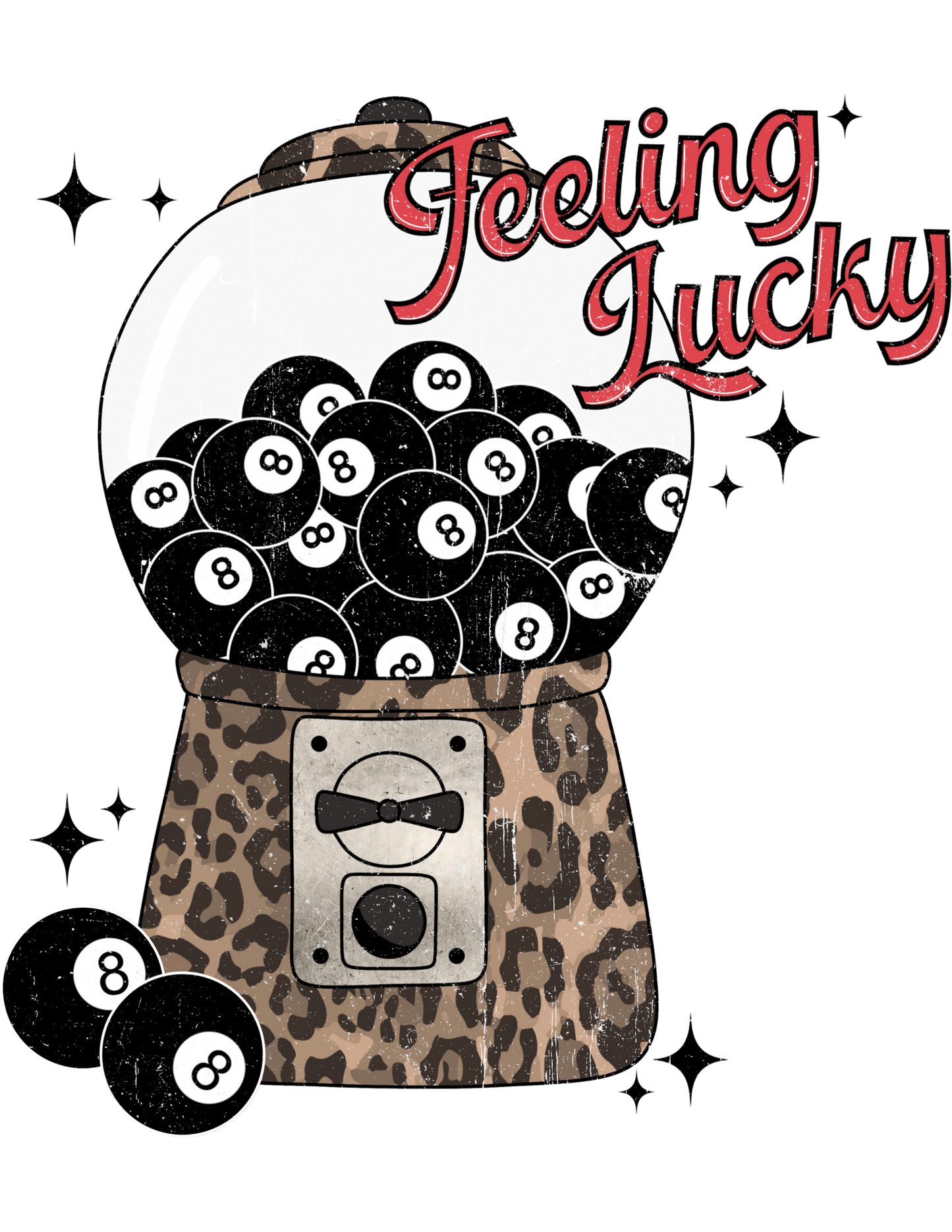 8 BALL MACHINE - DECAL