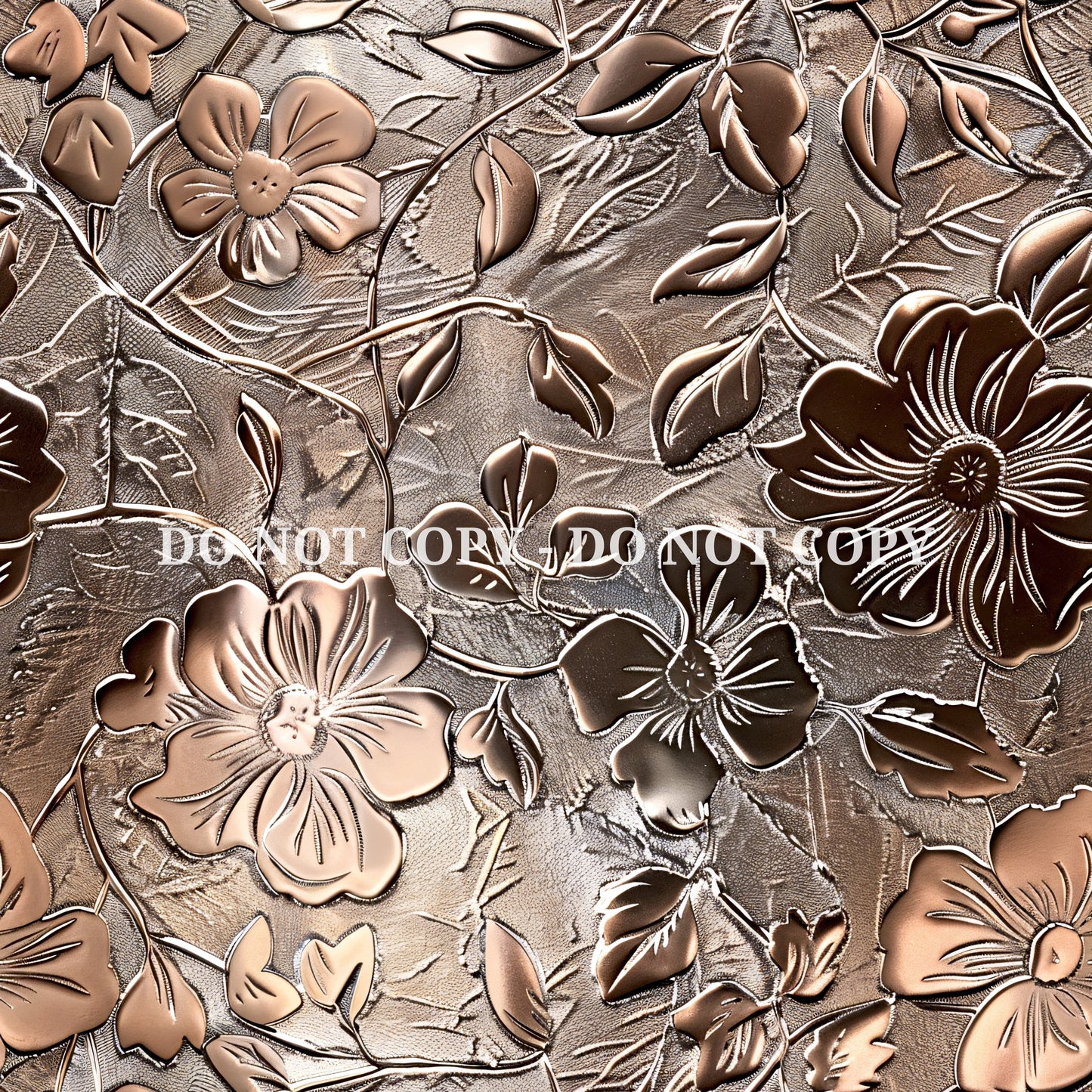 EMBOSSED FLORAL METAL - MULTIPLE VARIATIONS