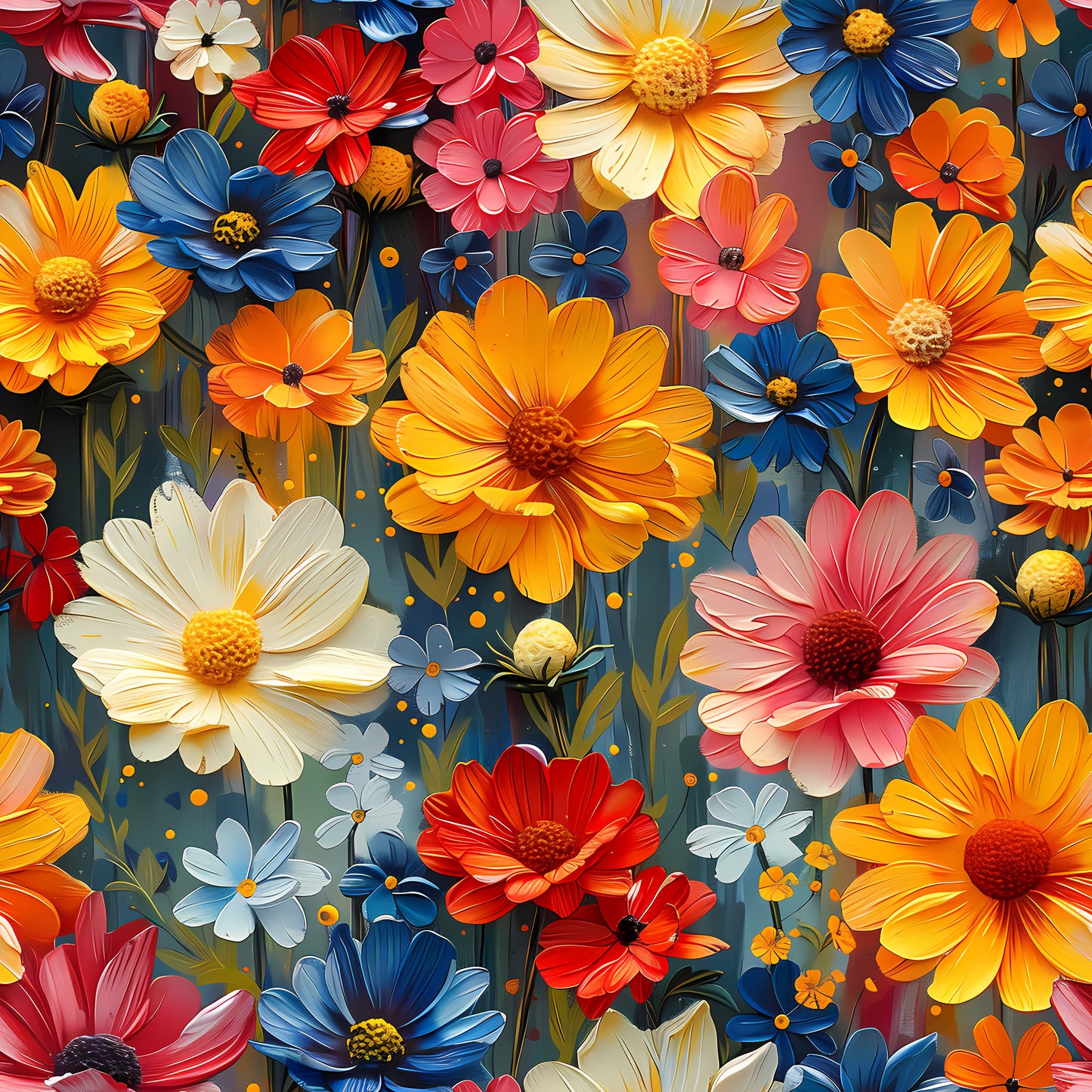 VIBRANT FLOWER - MULTIPLE VARIATIONS