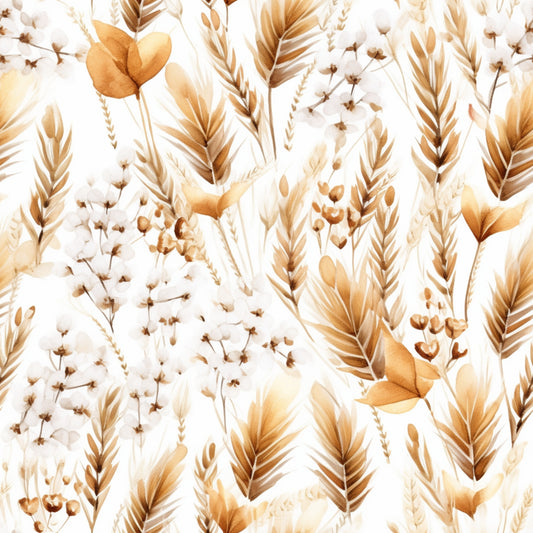 WHEAT FLORAL 8