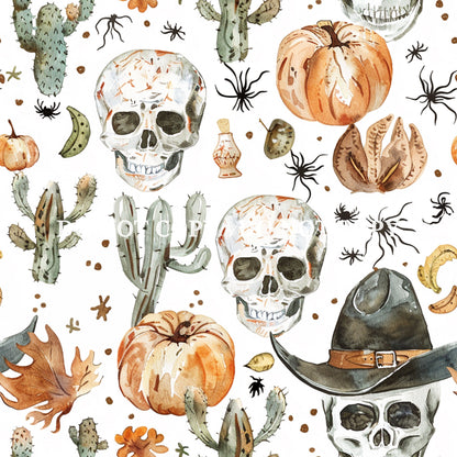 HALLOWEEN WESTERN PATTERN VINYL - MULTIPLE VARIATIONS