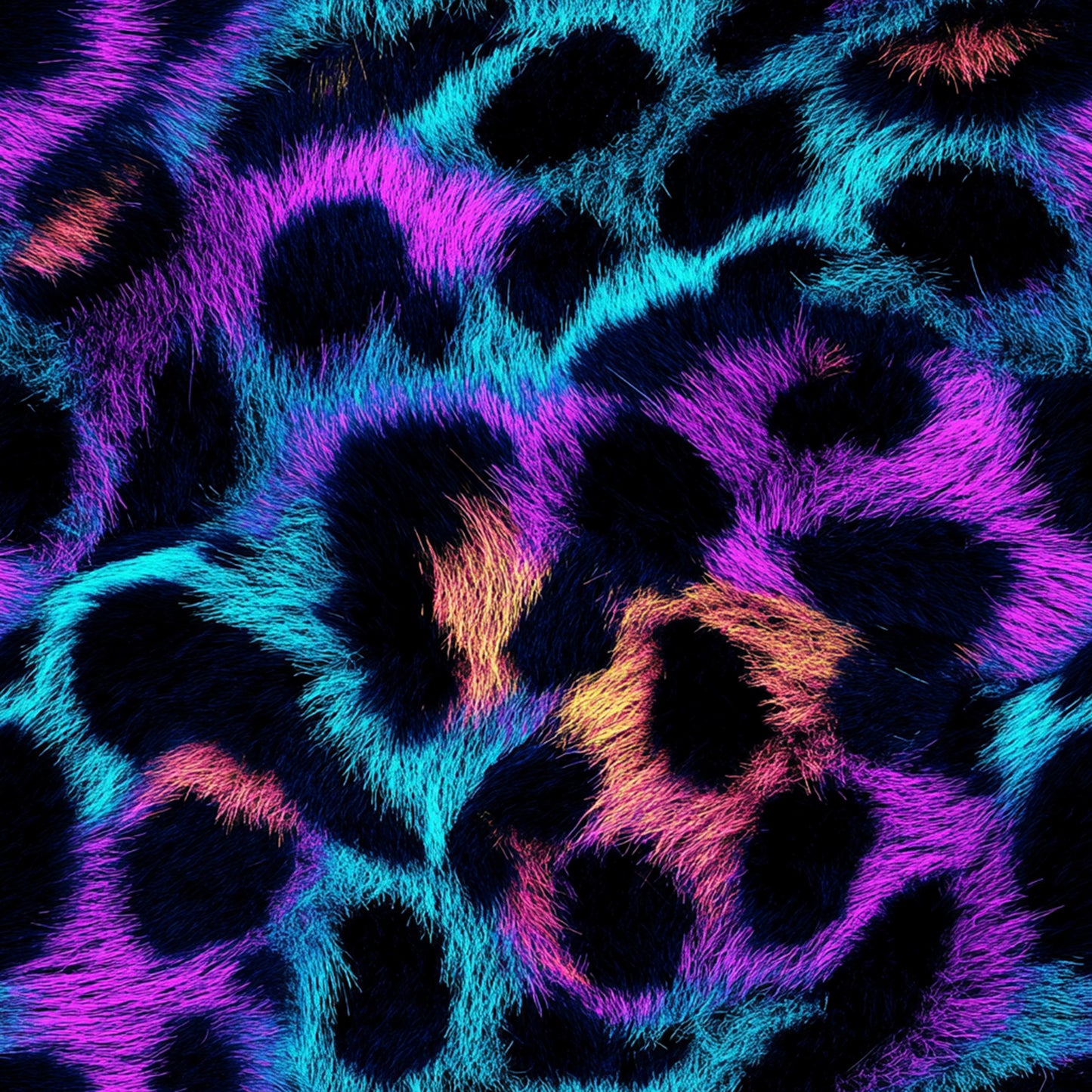 NEON LEOPARD - MULTIPLE VARIATIONS