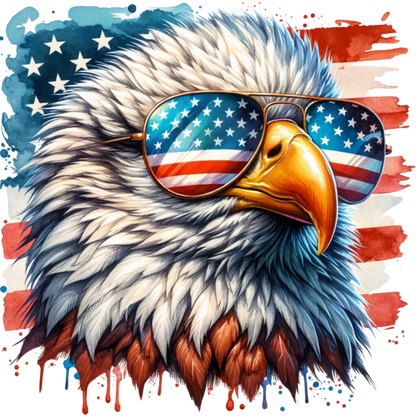 EAGLE FLAG - Decals