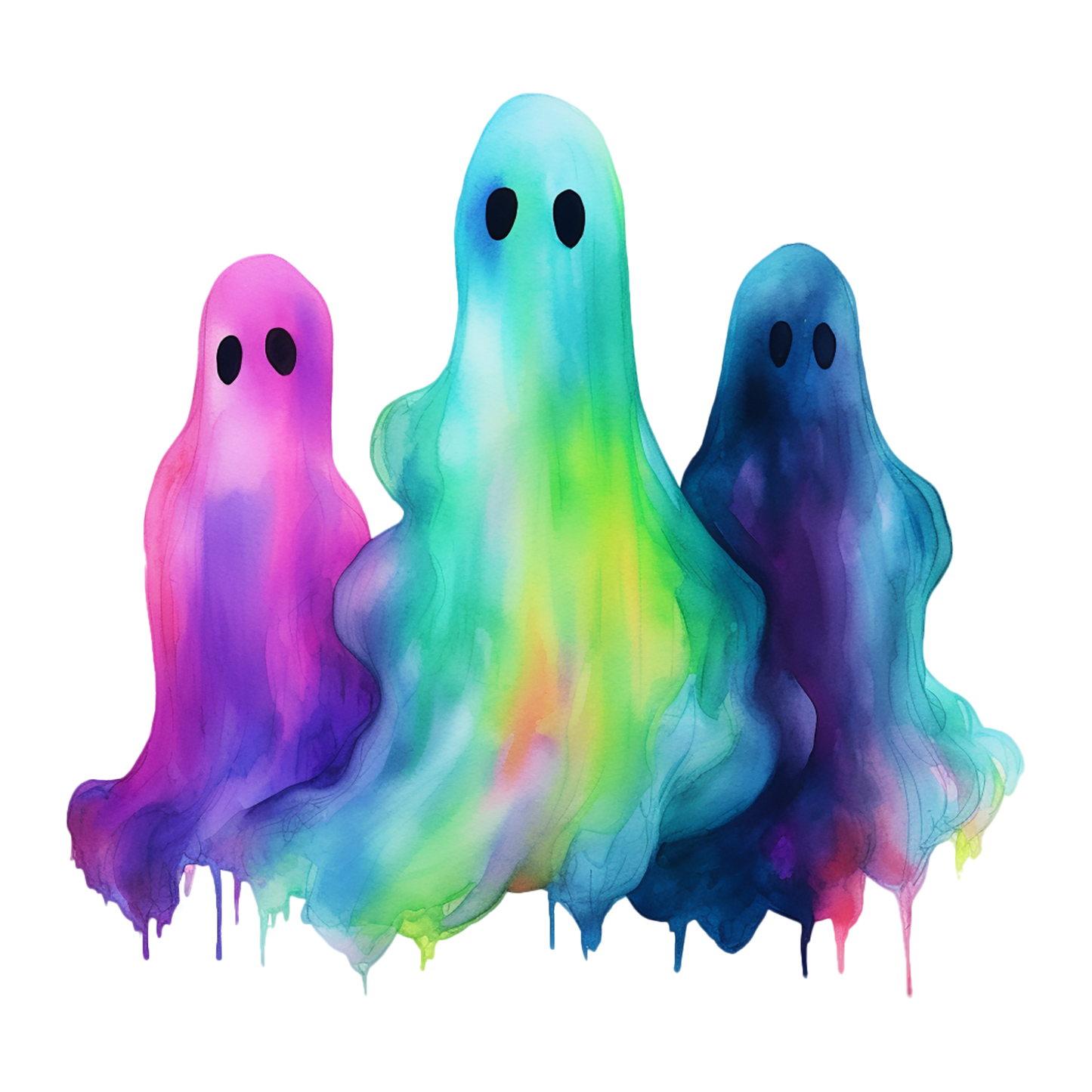 CUTE NEON HALLOWEEN - Decals