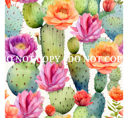 CACTUS DELIGHT PATTERN VINYL - MULTIPLE VARIATIONS